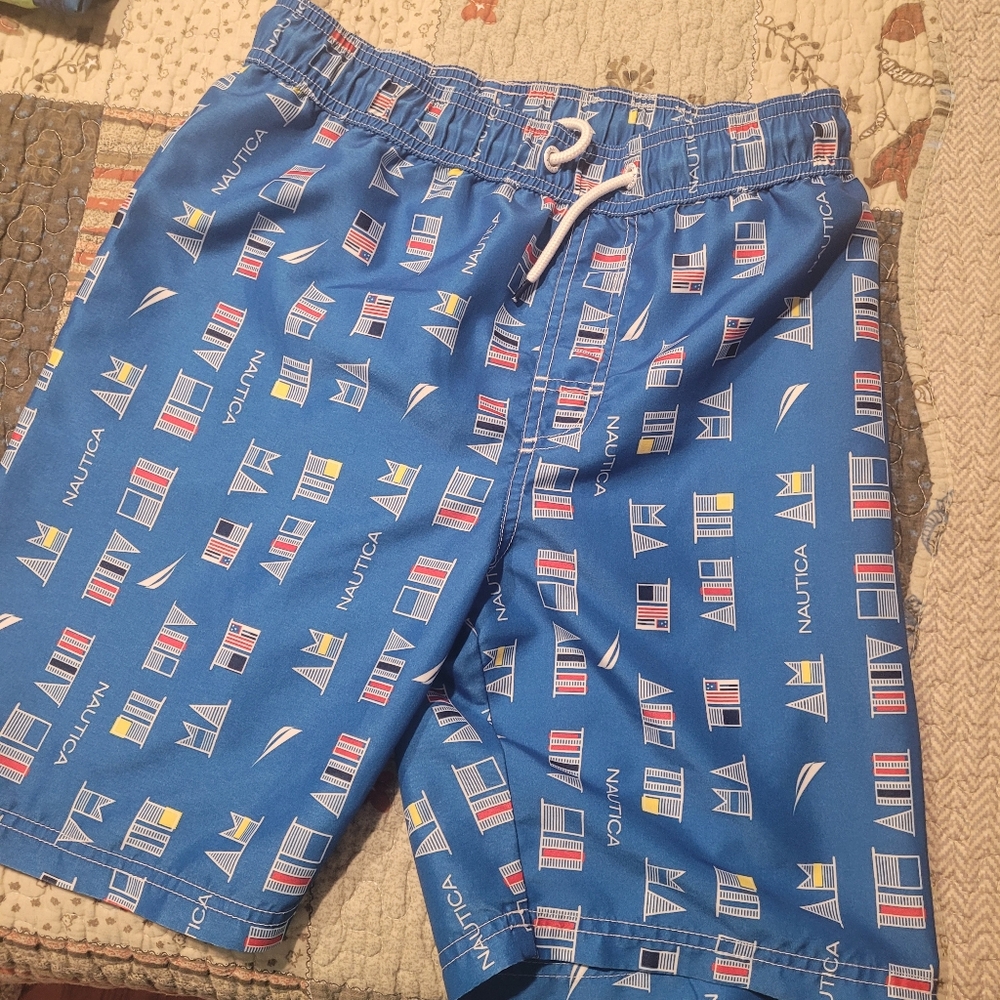 Bundle 2 Nike Swim shorts & 1 Nautica size L - Picture 5 of 16